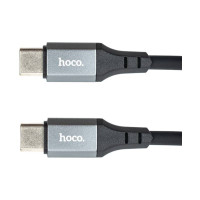 Кабель Hoco X92 USB Type-C - USB Type-C (M/M), 60W, 3 м, Black (CA913930) Кабель Hoco X92 USB Type-C - USB Type-C (M/M), 60W, 3 м, Black (CA913930)