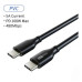 Кабель Cabletime USB Type-C - USB Type-C (M/M) PD 100W, 2 м, Black (CU02L) Кабель Cabletime USB Type-C - USB Type-C (M/M) PD 100W, 2 м, Black (CU02L)