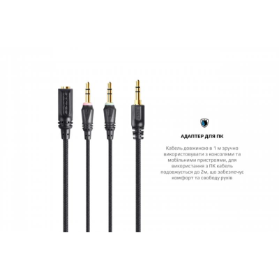 Гарнітура Sades SA-721 Spirits Red (sa721rdj) Гарнітура Sades SA-721 Spirits Red (sa721rdj)