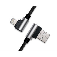 Кабель REAL-EL Premium USB - Lightning (M/M), 1 м, чорний (EL123500034) Кабель REAL-EL Premium USB - Lightning (M/M), 1 м, чорний (EL123500034)