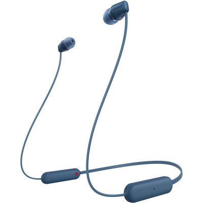Bluetooth-гарнітура Sony WI-C100 Blue (WIC100L.CE7) Bluetooth-гарнітура Sony WI-C100 Blue (WIC100L.CE7)