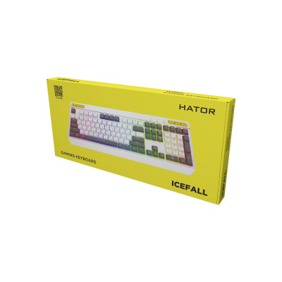 Клавіатура Hator Icefall White (HTK405UA)