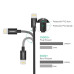 Кабель Ugreen USB - Lightning (M/M), 2 м, Black (80823) Кабель Ugreen USB - Lightning (M/M), 2 м, Black (80823)