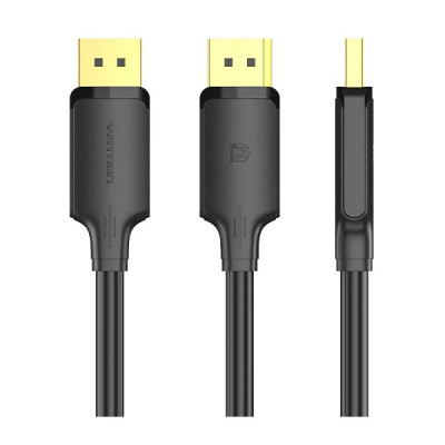 Кабель Vention DisplayPort - DisplayPort (M/M), 2 м, Black (HAKBH) Кабель Vention DisplayPort - DisplayPort (M/M), 2 м, Black (HAKBH)