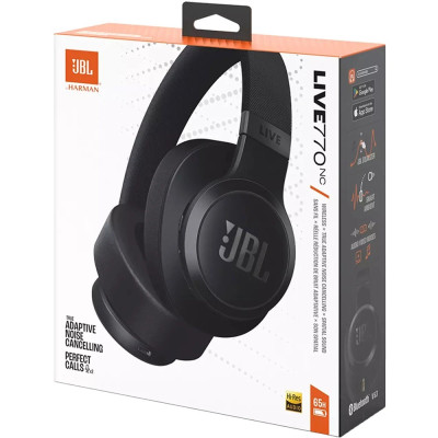 Bluetooth-гарнітура JBL Live 770NC Black (JBLLIVE770NCBLK) Bluetooth-гарнітура JBL Live 770NC Black (JBLLIVE770NCBLK)