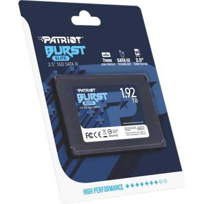 Накопичувач SSD 1.92TB Patriot Burst Elite 2.5 Накопичувач SSD 1.92TB Patriot Burst Elite 2.5