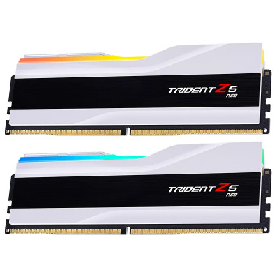 Модуль пам`ятi DDR5 2x16GB/7200 G.Skill Trident Z5 RGB White (F5-7200J3445G16GX2-TZ5RW) Модуль пам`ятi DDR5 2x16GB/7200 G.Skill Trident Z5 RGB White (F5-7200J3445G16GX2-TZ5RW)