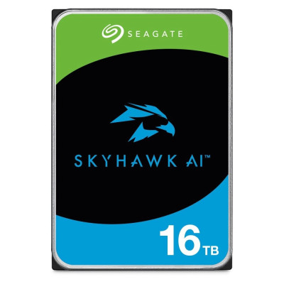 Накопичувач HDD SATA 16.0TB Seagate SkyHawk AI Surveillance 7200rpm 512MB (ST16000VE004)
