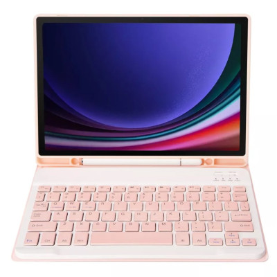 Чохол з бездротовою клавіатурою BeCover для Samsung Galaxy Tab A9 SM-X115 Pink (712359) Чохол з бездротовою клавіатурою BeCover для Samsung Galaxy Tab A9 SM-X115 Pink (712359)