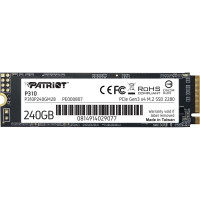 Накопичувач SSD 240GB Patriot P310 M.2 2280 PCIe NVMe 3.0 x4 TLC (P310P240GM28) Накопичувач SSD 240GB Patriot P310 M.2 2280 PCIe NVMe 3.0 x4 TLC (P310P240GM28)