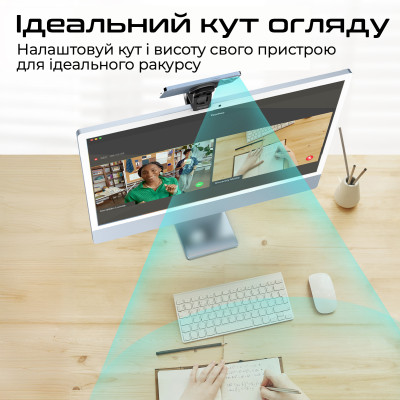 Тримач для смартфона магнітний Promate VersaMount Black Тримач для смартфона магнітний Promate VersaMount Black