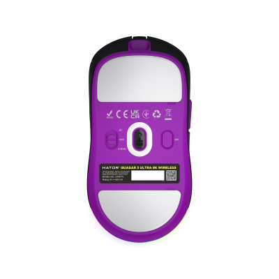 Миша бездротова Hator Quasar 3 Ultra 8K Wireless Black (HTM770) Миша бездротова Hator Quasar 3 Ultra 8K Wireless Black (HTM770)