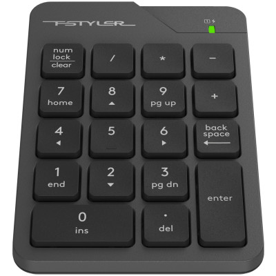 Клавіатура цифрова A4Tech Fstyler FGK21C Grey Клавіатура цифрова A4Tech Fstyler FGK21C Grey