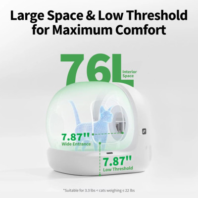 Смарт-лоток Petkit Pura Max 2 Self-Cleaning Cat Litter Box (P9902) Смарт-лоток Petkit Pura Max 2 Self-Cleaning Cat Litter Box (P9902)