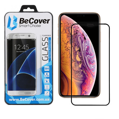 Захисне скло BeCover для Apple iPhone 11 Pro Max Black (704105) Захисне скло BeCover для Apple iPhone 11 Pro Max Black (704105)