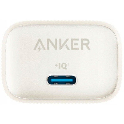 Мережевий зарядний пристрій Anker PowerPort 511 Nano IV White, 30 W USB Type-C (A2337G21) Мережевий зарядний пристрій Anker PowerPort 511 Nano IV White, 30 W USB Type-C (A2337G21)