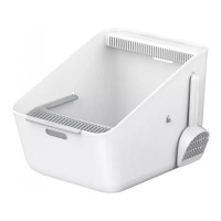 Лоток для кішок Petkit Pet Pura Cat Litter Box White (P951) Лоток для кішок Petkit Pet Pura Cat Litter Box White (P951)