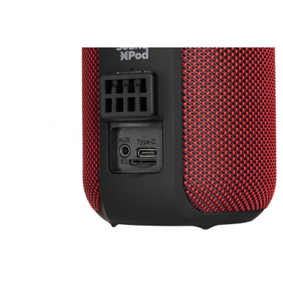 Акустическая система 2E SoundXPod TWS, MP3, Wireless, Waterproof Red