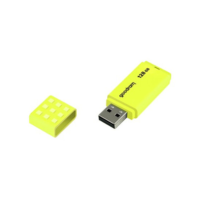 Флеш-накопичувач USB2.0 128GB Goodram UME2 Yellow (UME2-1280Y0R11) Флеш-накопичувач USB2.0 128GB Goodram UME2 Yellow (UME2-1280Y0R11)