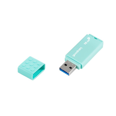 Флеш-накопичувач USB3.2 16GB Goodram UME3 Care Green (UME3-0160CRR11) Флеш-накопичувач USB3.2 16GB Goodram UME3 Care Green (UME3-0160CRR11)