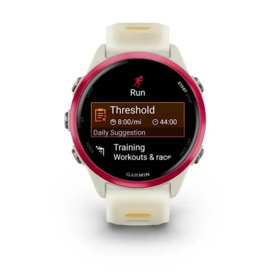 Смарт-годинник Garmin Forerunner 570 42mm Raspberry with Mango/Translucent Bone with Silver Buckle (010-02970-42) Смарт-годинник Garmin Forerunner 570 42mm Raspberry with Mango/Translucent Bone with Silver Buckle (010-02970-42)