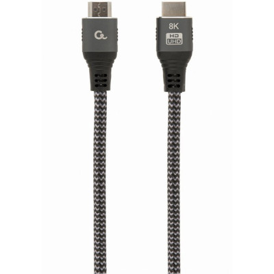Кабель Cablexpert HDMI - HDMI V 2.1 (M/M), 3 м, Black (CCB-HDMI8K-3M) Кабель Cablexpert HDMI - HDMI V 2.1 (M/M), 3 м, Black (CCB-HDMI8K-3M)