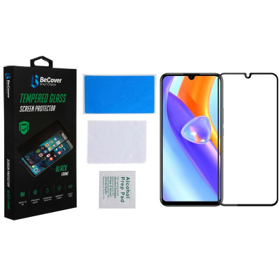 Захисне скло BeCover для ZTE Blade A72/A72s/V40 Vita Black (708391) Захисне скло BeCover для ZTE Blade A72/A72s/V40 Vita Black (708391)
