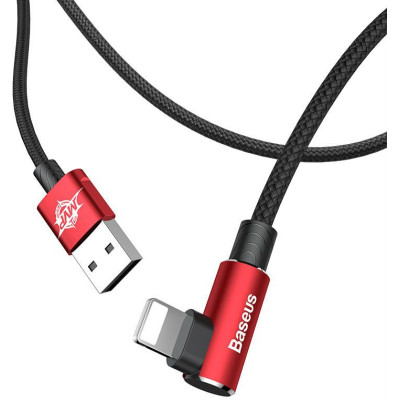 Кабель Baseus MVP USB - Lightning (M/M), 2.0A, 1 м Red (CALMVP-09) Кабель Baseus MVP USB - Lightning (M/M), 2.0A, 1 м Red (CALMVP-09)