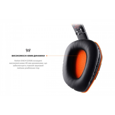 Bluetooth-гарнітура Kotion EACH B3506 Black/Orange (ktb3506bt) Bluetooth-гарнітура Kotion EACH B3506 Black/Orange (ktb3506bt)