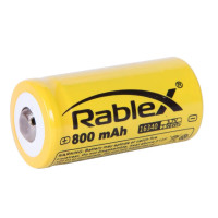 Акумулятор Rablex 16340 (CR 123) 3.7V 800mAh (56319664) Акумулятор Rablex 16340 (CR 123) 3.7V 800mAh (56319664)