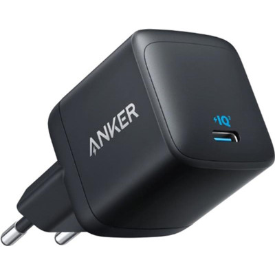 Мережевий зарядний пристрій Anker PowerPort 313 - 45W PD + PPS USB-C Black (A2643G11) Мережевий зарядний пристрій Anker PowerPort 313 - 45W PD + PPS USB-C Black (A2643G11)