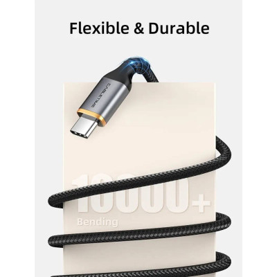 Кабель Cabletime USB Type-C - USB (M/M), 2 м, Black (CA40H) Кабель Cabletime USB Type-C - USB (M/M), 2 м, Black (CA40H)
