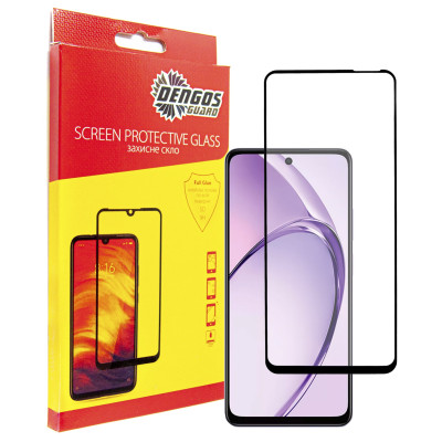 Захисне скло Dengos для Oppo A40 Black Full Glue (TGFG-376) Захисне скло Dengos для Oppo A40 Black Full Glue (TGFG-376)