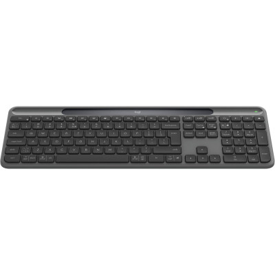 Клавiатура бездротова Logitech Slim Solar+ for Business Graphite (920-013779)