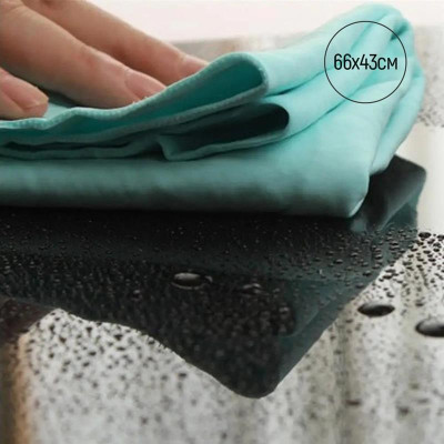 Серветка ColorWay автомобільна із синтетичної замші в тубі 66х43см (CW-6643) Серветка ColorWay автомобільна із синтетичної замші в тубі 66х43см (CW-6643)