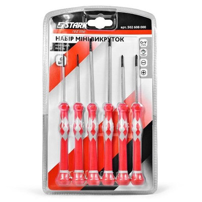 Набір викруток Stark 6 шт. (502608000) Набір викруток Stark 6 шт. (502608000)