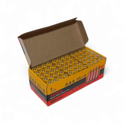 Батарейка Kodak Super Heavy Duty AAA/R3 60шт/уп Батарейка Kodak Super Heavy Duty AAA/R3 60шт/уп