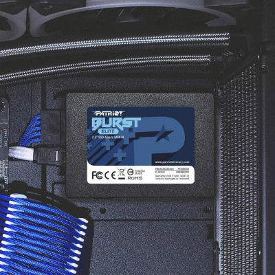 Накопичувач SSD 1.92TB Patriot Burst Elite 2.5 Накопичувач SSD 1.92TB Patriot Burst Elite 2.5