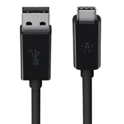 Кабель Belkin USB - USB Type-C (M/M), 1 м Black OEM (F2CU029bt1M-BLK)_OEM