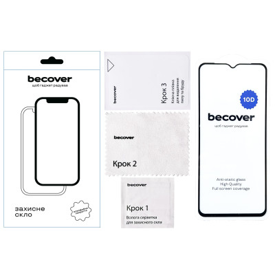 Захисне скло BeCover для ZTE Blade V50 Vita 10D Black (711832) Захисне скло BeCover для ZTE Blade V50 Vita 10D Black (711832)