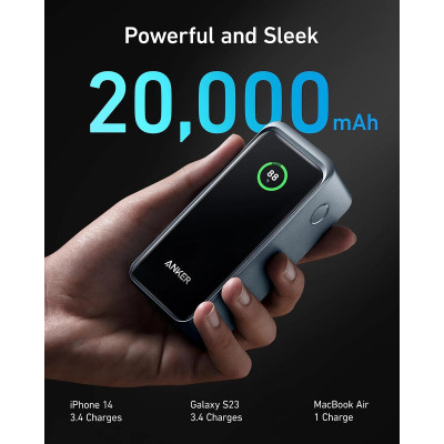 Універсальна мобільна батарея Anker Prime 20000mAh 200W Black (A1336011) Універсальна мобільна батарея Anker Prime 20000mAh 200W Black (A1336011)