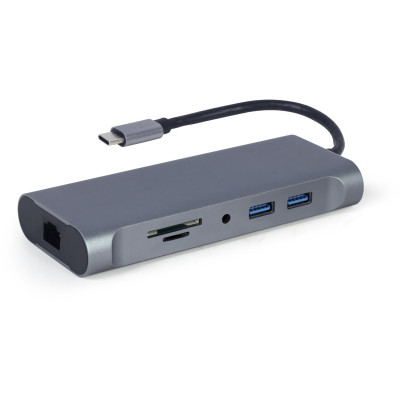 Док станція Cablexpert USB-C 7-в-1 (A-CM-COMBO7-01) Док станція Cablexpert USB-C 7-в-1 (A-CM-COMBO7-01)