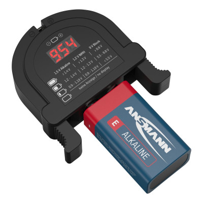 Тестер Ansmann для акумуляторів та батарейок (4000001) Тестер Ansmann для акумуляторів та батарейок (4000001)
