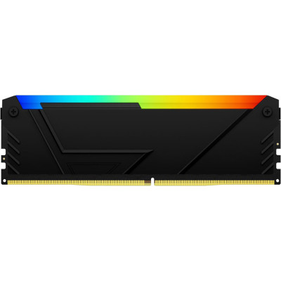 Модуль пам`яті DDR4 8GB/3200 Kingston Fury Beast RGB (KF432C16BB2A/8WP)