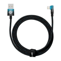 Кабель Baseus MVP 2 USB - Lightning (M/M), 2.4A, 2 м Black/Blue (CAVP000121) Кабель Baseus MVP 2 USB - Lightning (M/M), 2.4A, 2 м Black/Blue (CAVP000121)