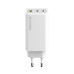 Мережевий зарядний пристрій ColorWay GaN Mini 100W PD Port PPS USB (USB-2C1A) White (CW-CHS061PD-WT)