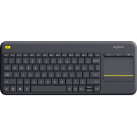 Клавіатура бездротова Logitech K400 Plus Black (920-007145) Клавіатура бездротова Logitech K400 Plus Black (920-007145)