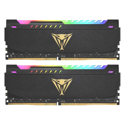 Модуль пам`яті DDR4 2x32GB/3200 Patriot Viper Steel RGB Black (PVSR464G320C8K) Модуль пам`яті DDR4 2x32GB/3200 Patriot Viper Steel RGB Black (PVSR464G320C8K)