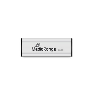 Флеш-накопичувач USB3.0 256GB MediaRange Black/Silver (MR919) Флеш-накопичувач USB3.0 256GB MediaRange Black/Silver (MR919)
