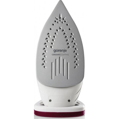 Утюг Gorenje, 3000Вт, 350мл, паровой удар-105гр, верт. отпаривание, антинакипь, автоотключение, керам. подошва, бардово-белый (SIH3000RBC) Утюг Gorenje, 3000Вт, 350мл, паровой удар-105гр, верт. отпаривание, антинакипь, автоотключение, керам. подошва, бардово-белый (SIH3000RBC)